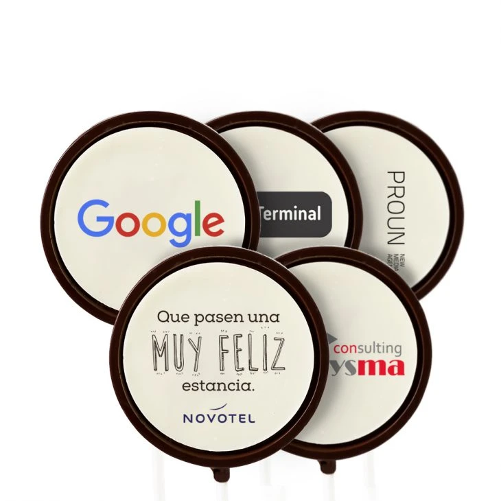 Lecca lecca logo Cioccolato stampa alimentaria direttamente suo cioccolato